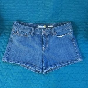 Low Waist Jean Shorts
